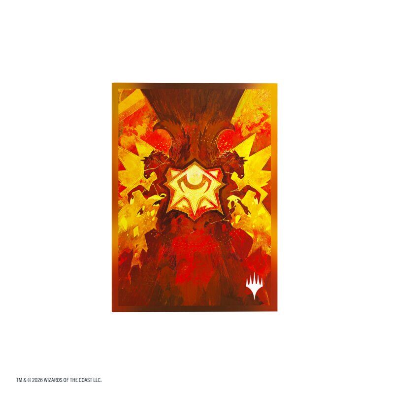 Gamegenic | Secrets of Strixhaven - Lorehold | Premium Art Sleeves