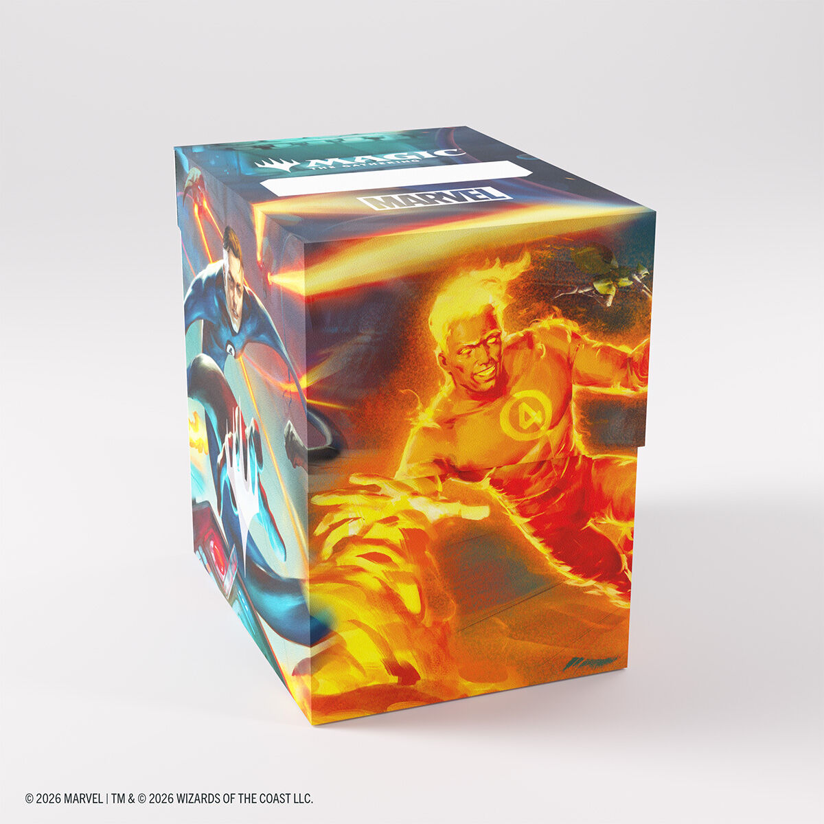Gamegenic | Marvel Super Heroes - Fantastic 4 Unleashed | Deckbox Soft Dyna100+ XL