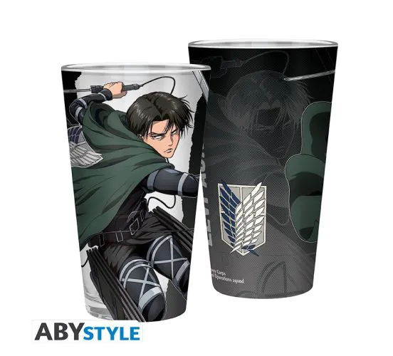 Abysse | Attack on Titan | Levi Large Glass 400ml