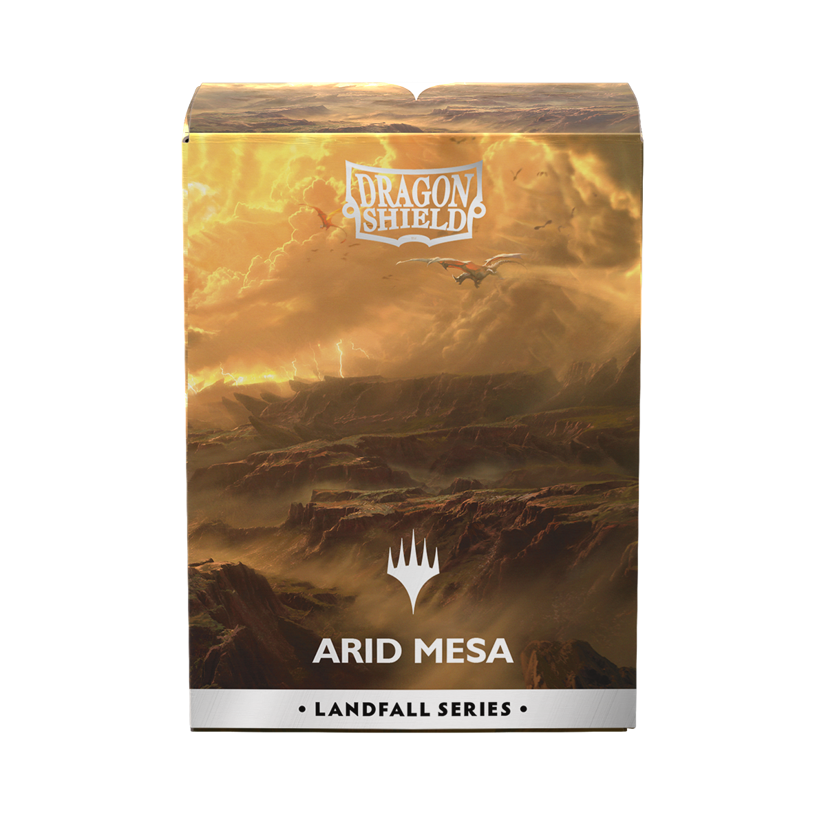 Dragon Shield X Magic: The Gathering: Arid Mesa - Standard Size Sleeves Landfall Series