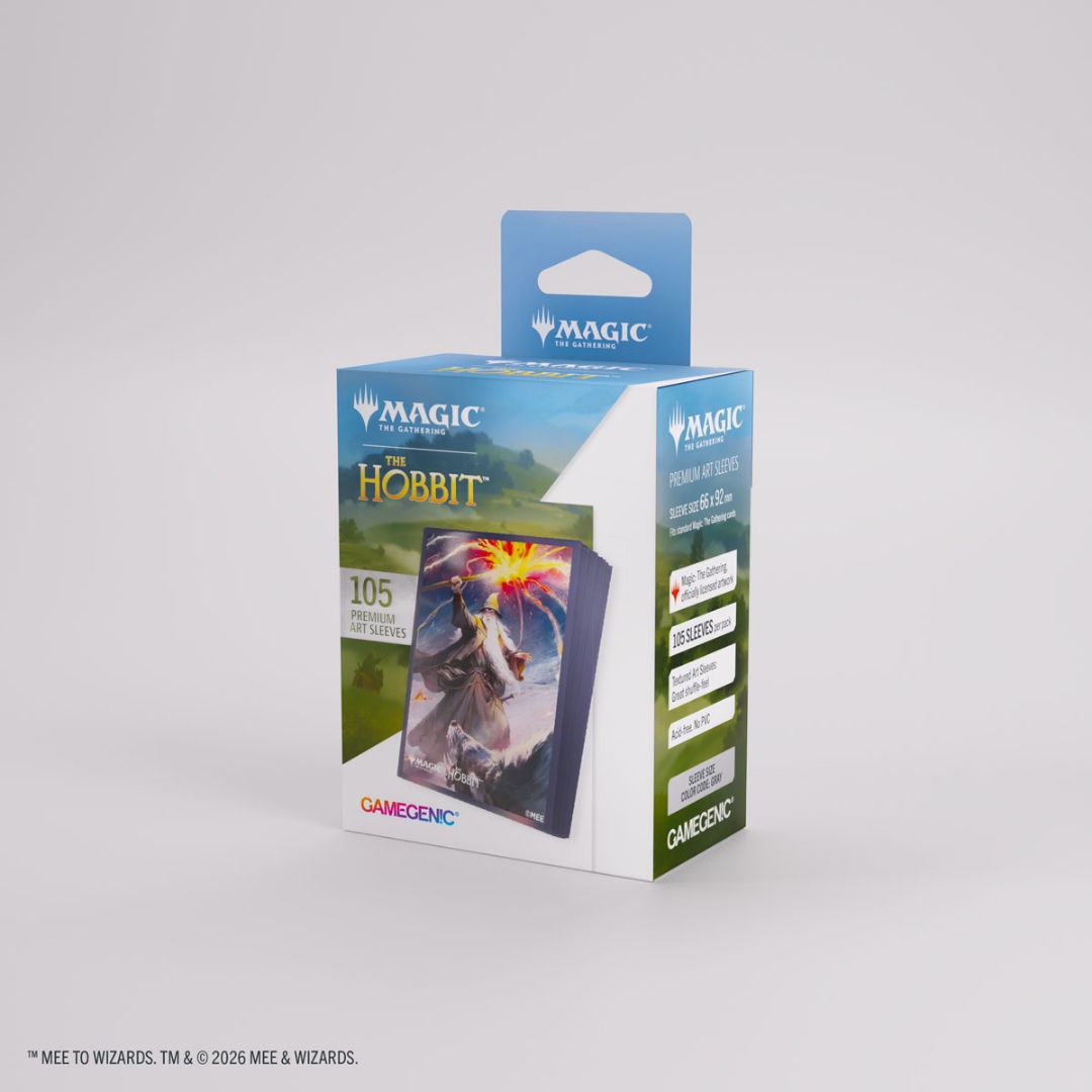 Gamegenic | MTG: The Hobbit - Gandalf, Shadows Foe | Premium Art Sleeves (105 Stk.)