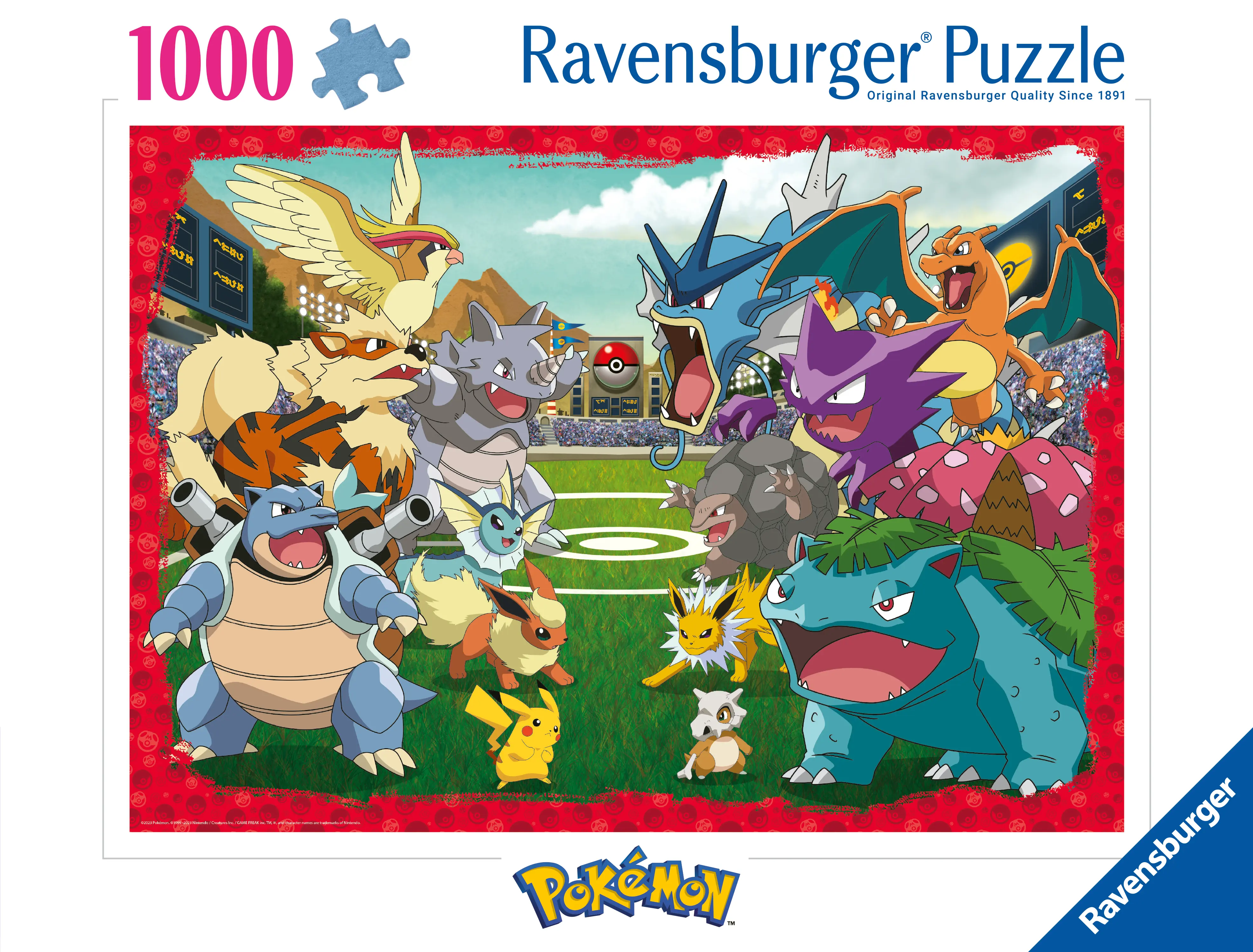 Ravensburger | Pokémon Kräftemssen | 1000 Teile Puzzle