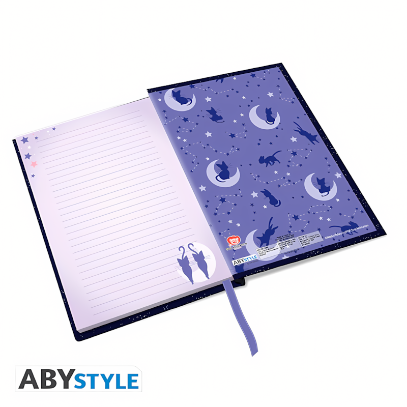 Abysse | Sailoor Moon | Luna & Artemis Premium A5 Notebook