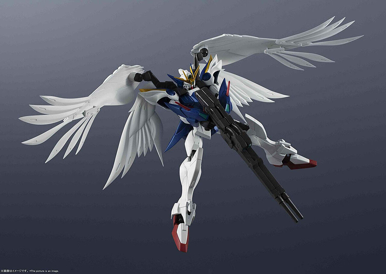 Tamashii Nations | XXXG-00W0 Wing Gundam Zero (Version A.N.I.M.E.) The Robot Spirits (13cm) | Gundam