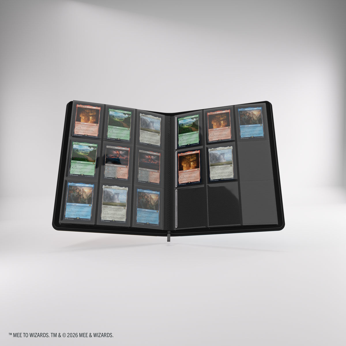 Gamegenic | MTG: The Hobbit - Gleaming Splendor / The King of Dale | Zip-Up Album 18-Pocket