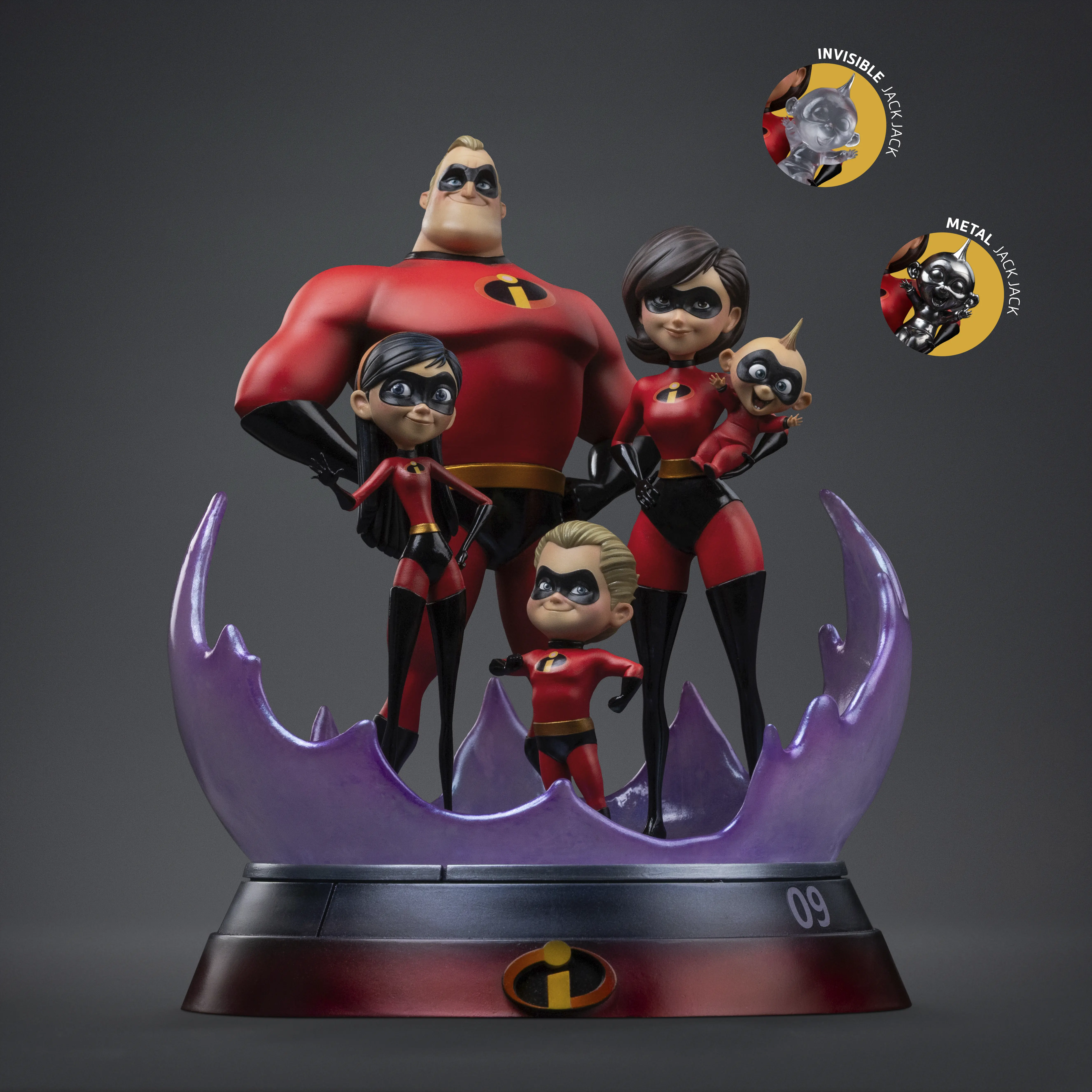 Iron Studios | The Incredibles Diorama | The Incredibles Art Scale 1/10