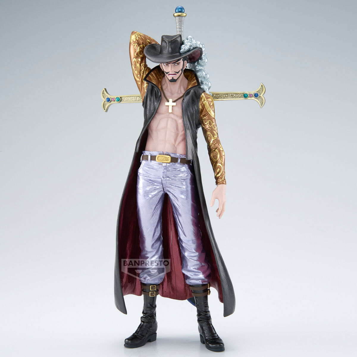 Banpresto | Dracule Mihawk Premium (The Metallic) (34cm) | One Piece
