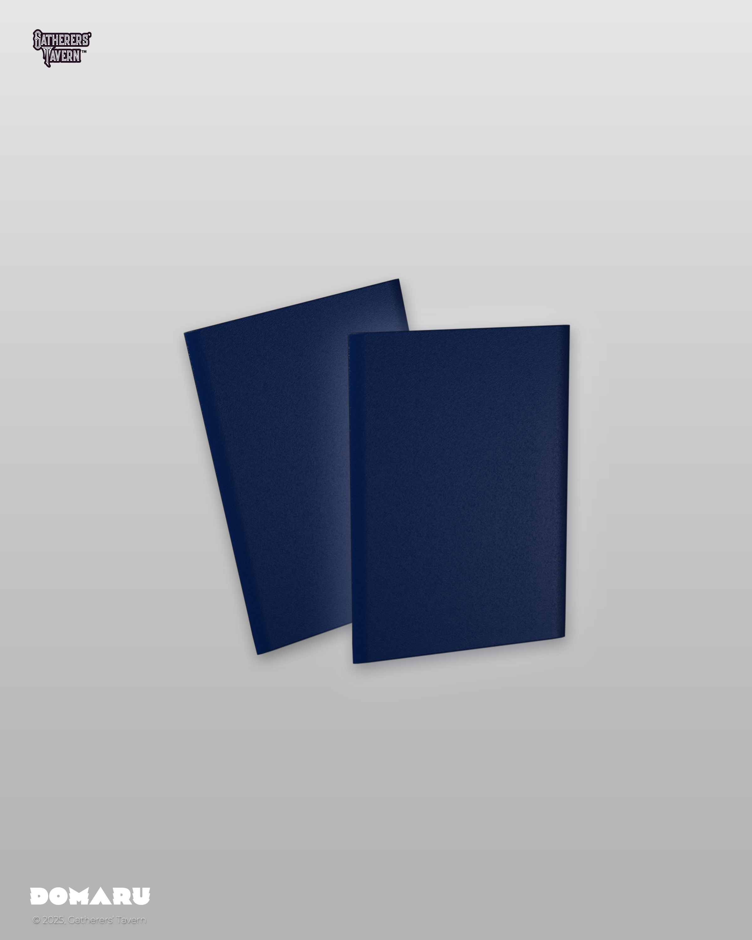 Gatherers' Tavern | Regular Fit Standard Sleeves Regent Blue | Domaru (100 Sleeves)