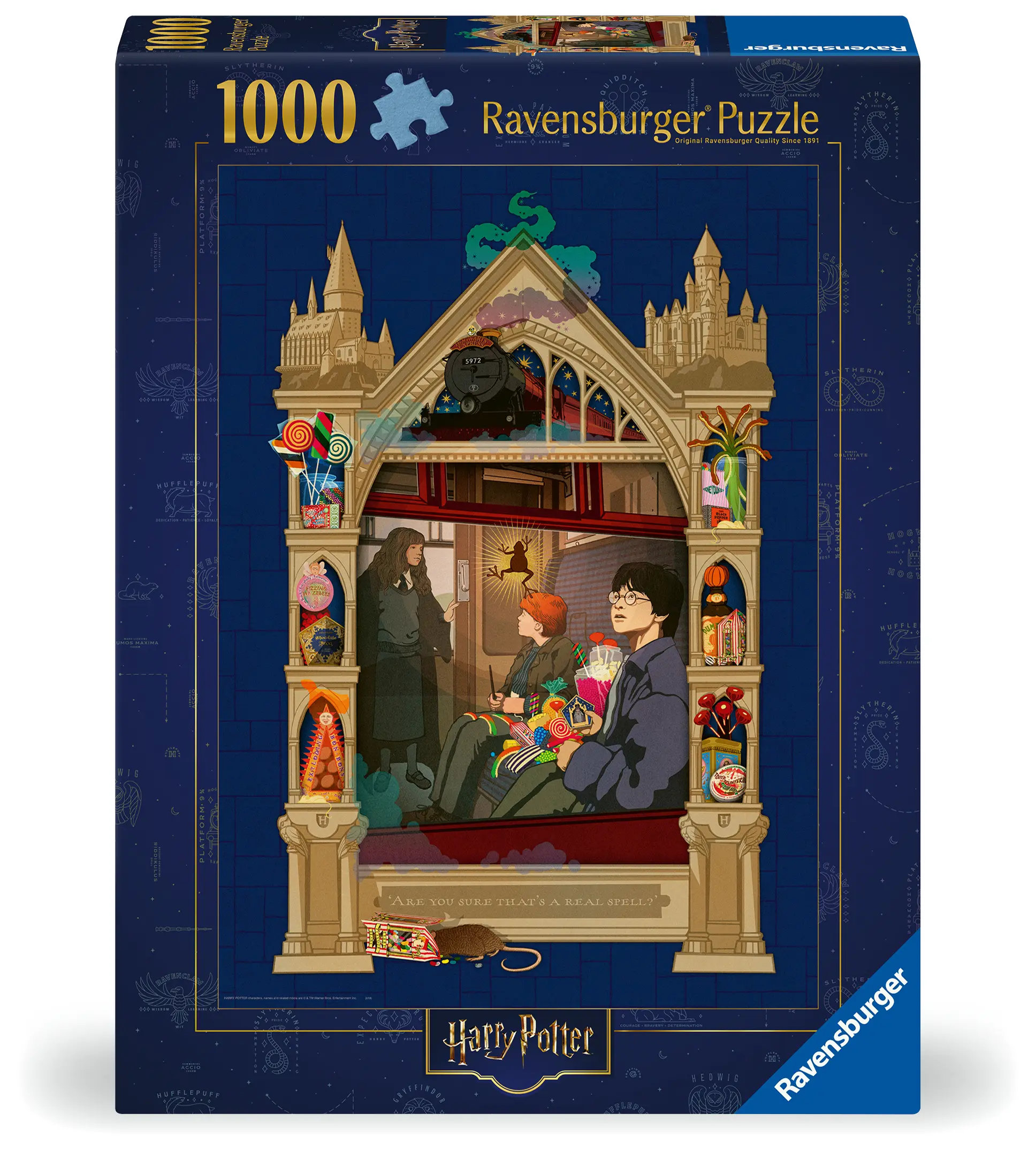 Ravensburger | Harry Potter auf dem Weg nach Hogwarts | 1000 Teile Puzzle
