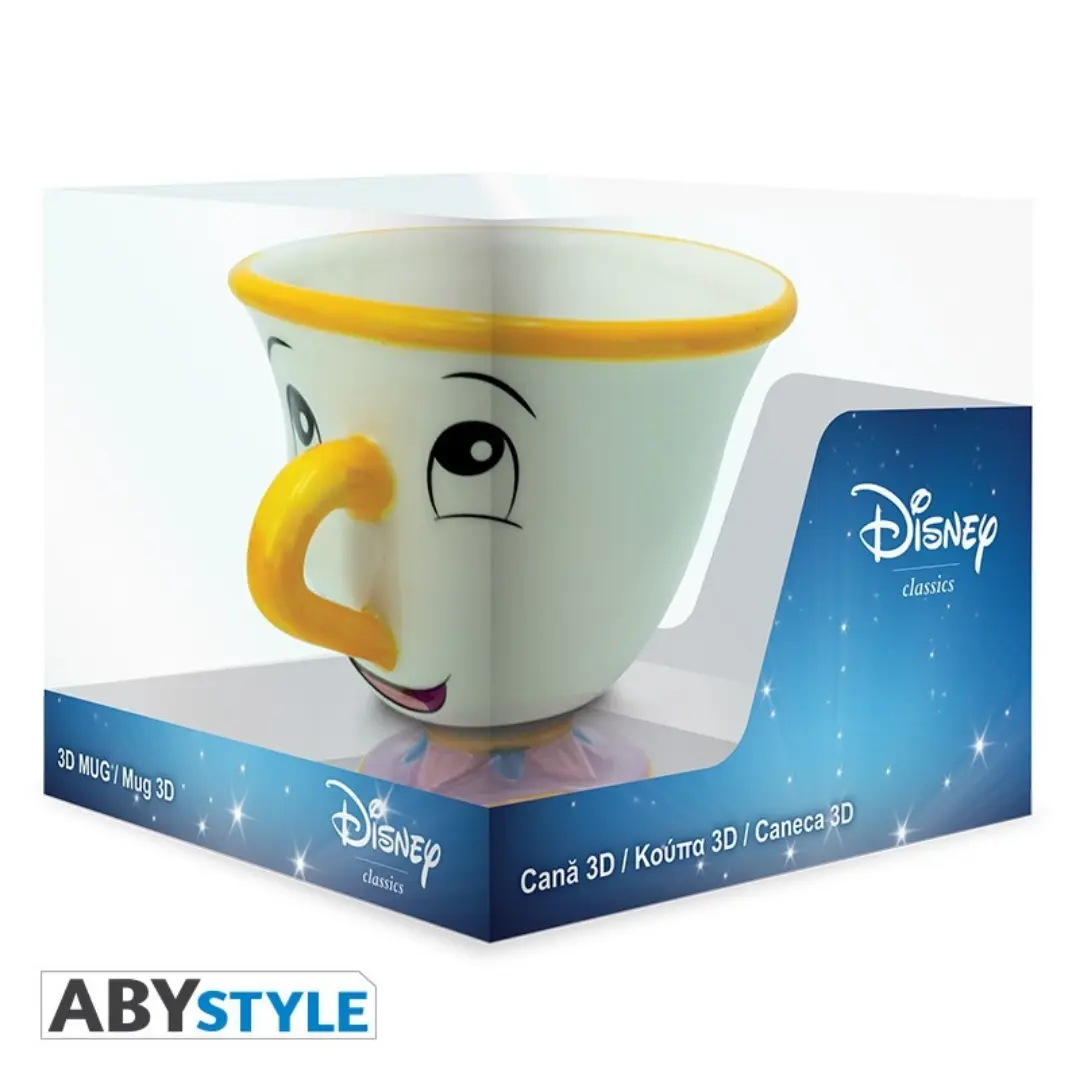 Abysse | Tassilo (Chip) 3D-Tasse (250ml) | Die Schöne und das Biest