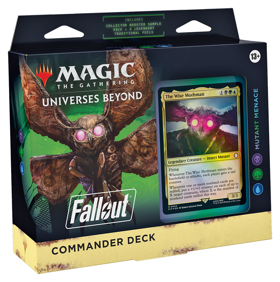 Magic: The Gathering | Fallout | Commander Deck Display (4 Decks) (EN)