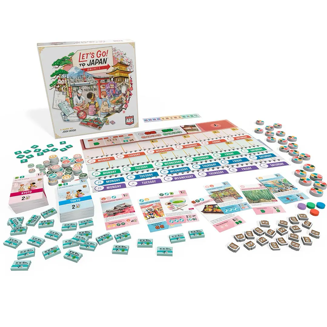 Alderac Ent.: Let's Go! To Japan - Board Games