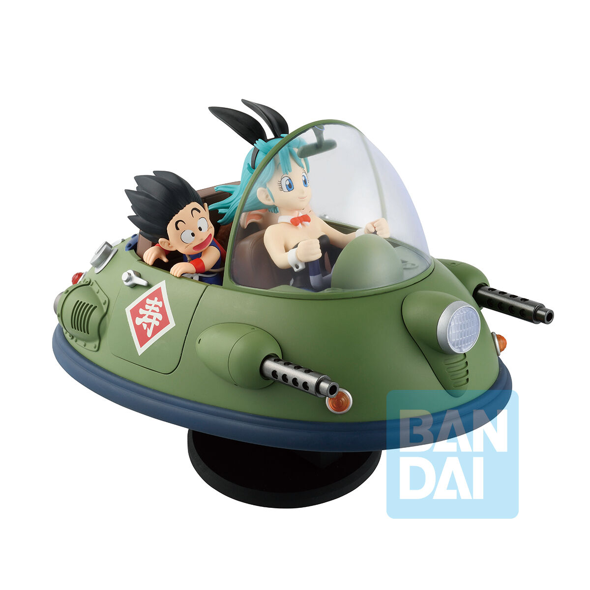 Banpresto | Son Goku & Bulma & Oolong - Ox-King's Car Fantastic Adventure 3 (20cm) | Dragon Ball