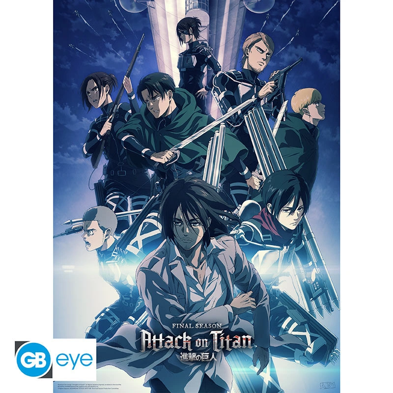 Abysse: Attack on Titan - Chibi Set 2 Poster (52 x 38cm) - Set 2