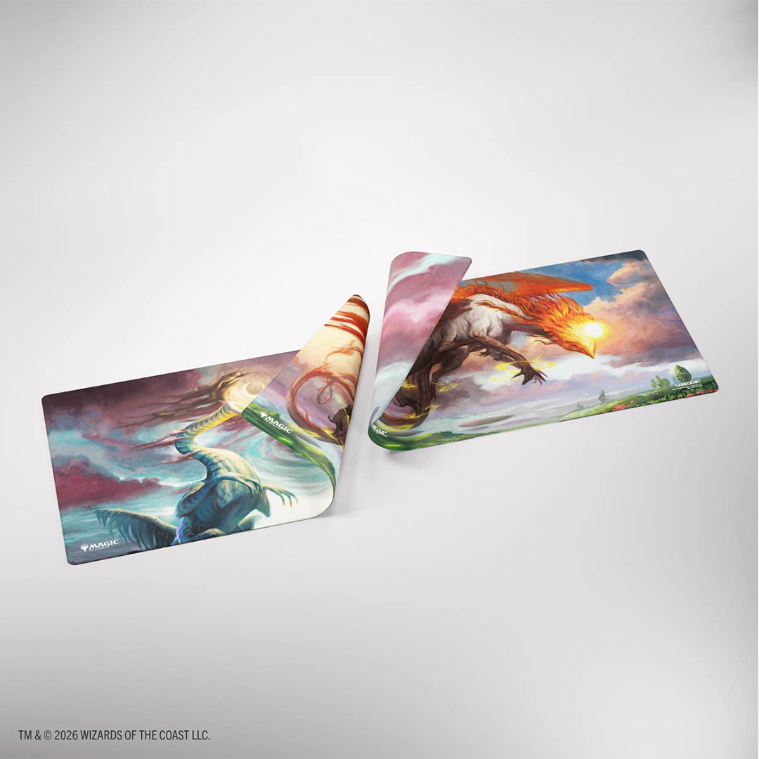 Gamegenic | MTG: Lorwyn Eclipsed - Eirdu, Carrier of Dawn / Isilu, Carrier of Twilight | Double-Sided Playmat