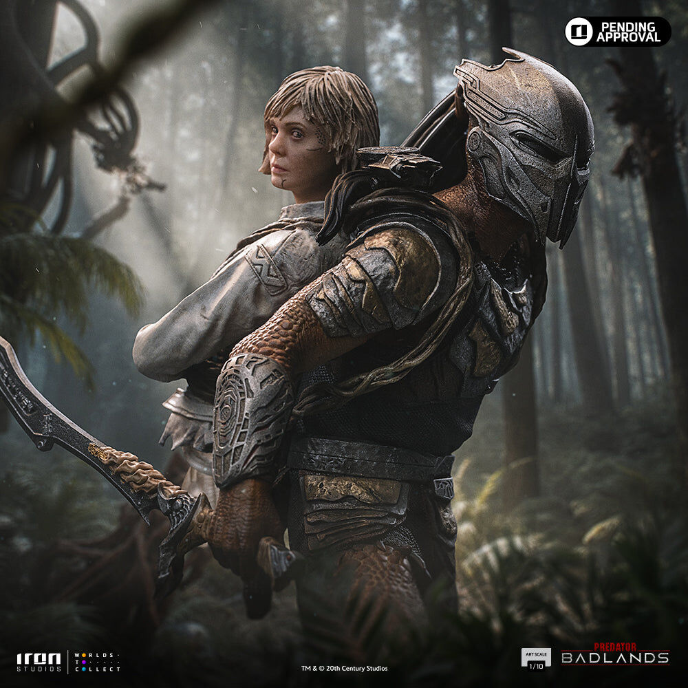 Iron Studios| Predator Dek & Thia | Predator Badlands Art Scale 1/10