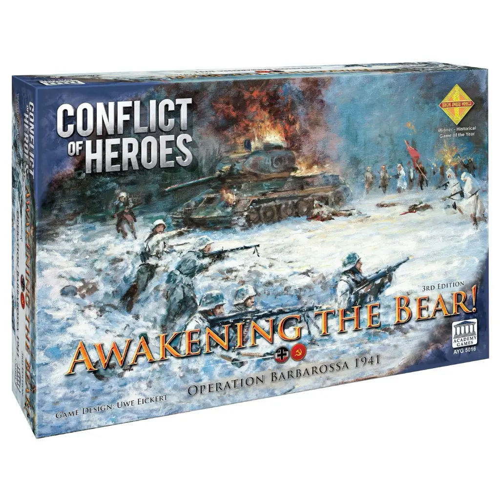 Academy Games: Conflict of Heroes Awakening the Bear 3rd Ed - Board Games