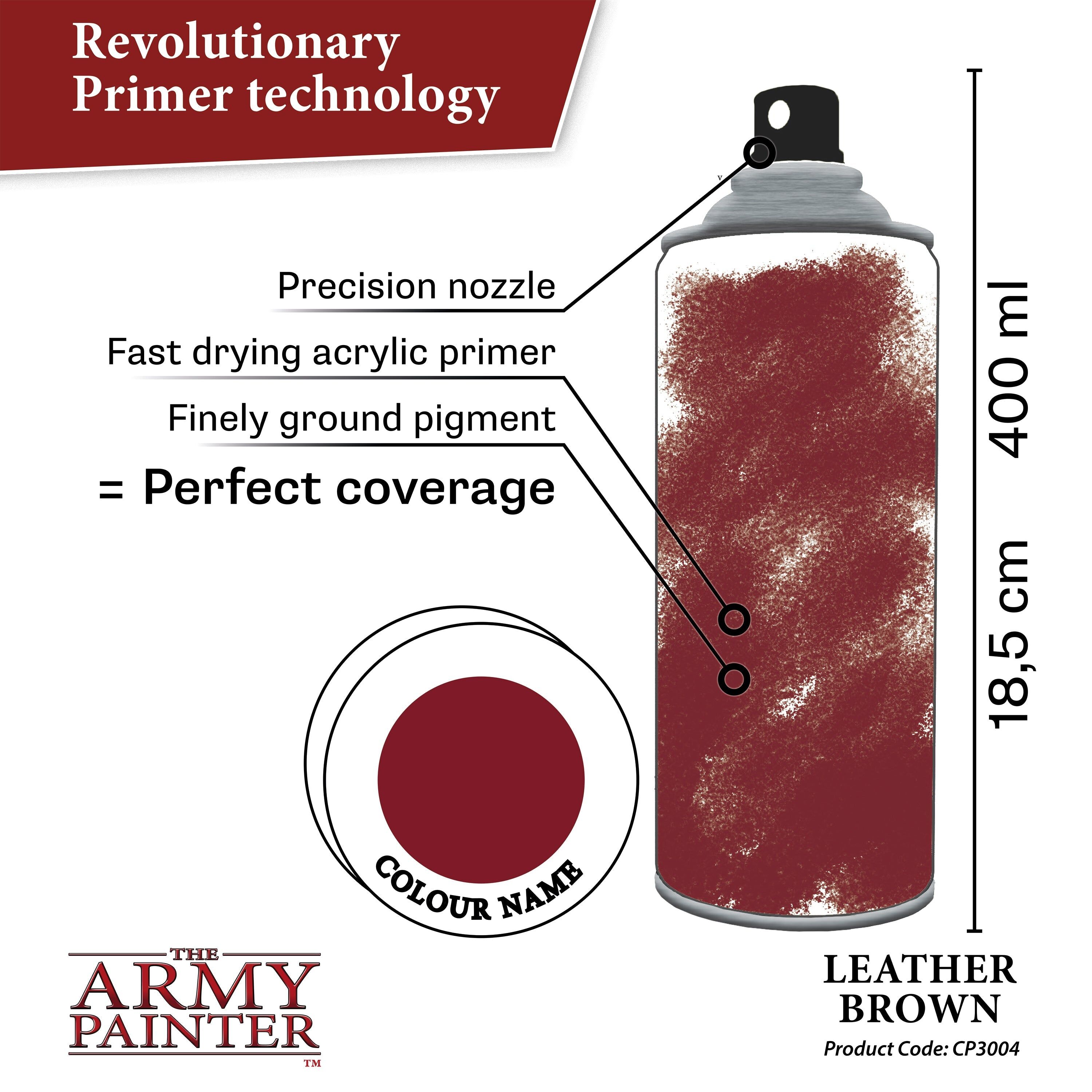 The Army Painter - Leather Brown - Colour Primer
