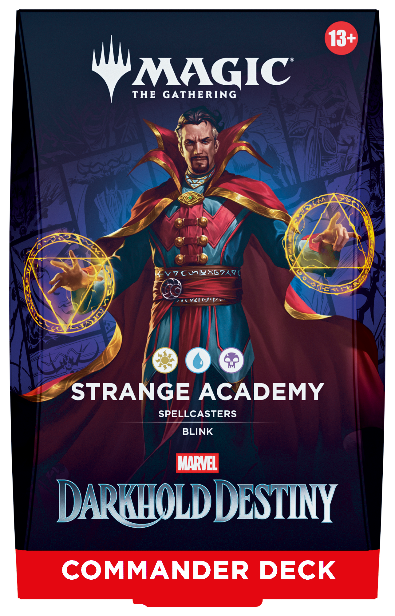 Magic: The Gathering | Marvel Darkhold Destiny | Commander Deck Display (4 Stk.) (EN)