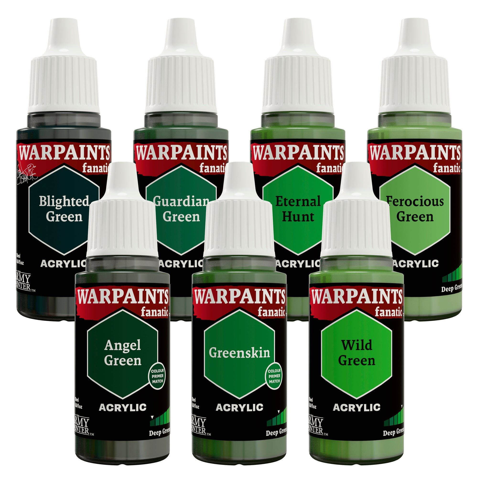 The Army Painter - Deep Greens - Flexible Triad PLUS+