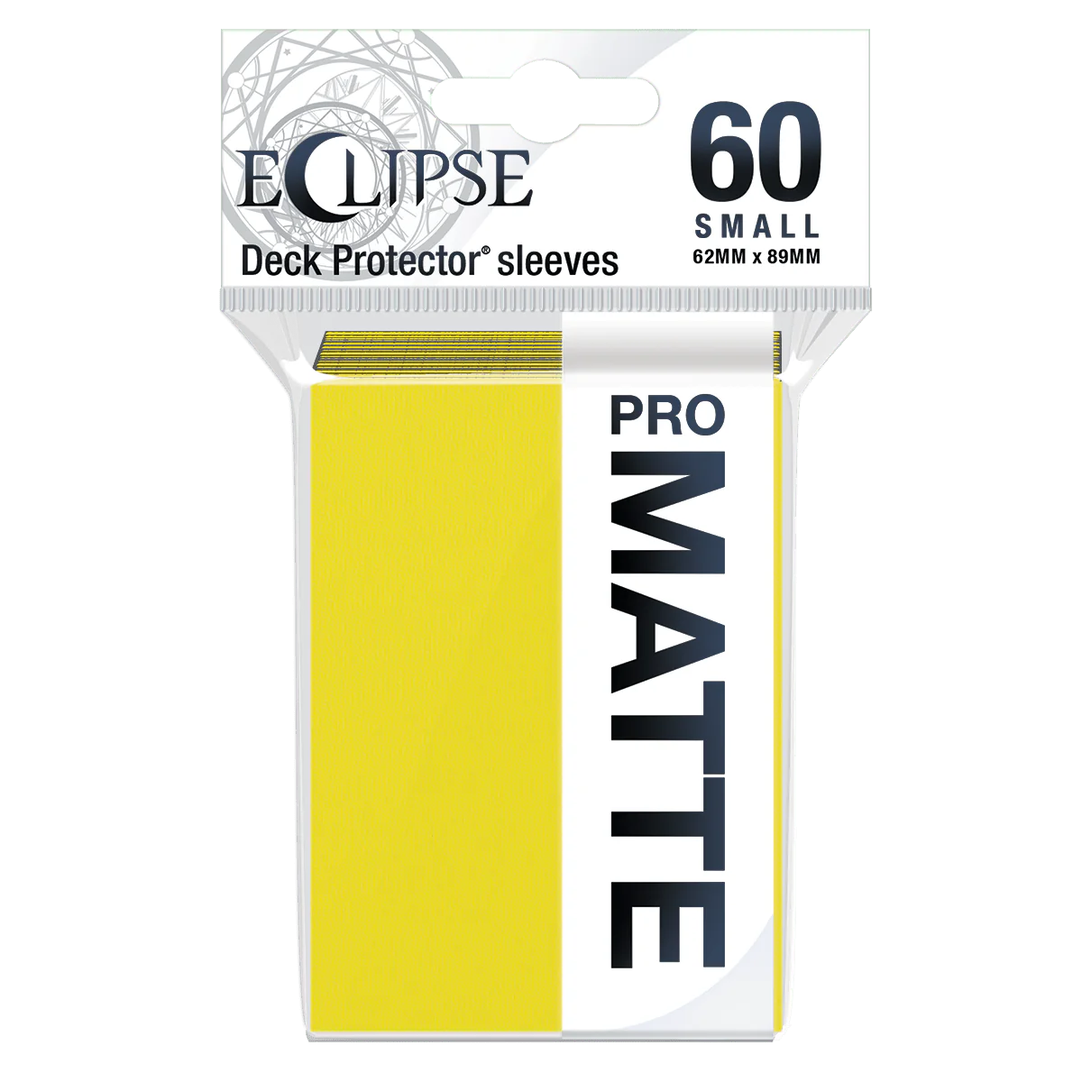 Ultra Pro: Eclipse Matte Small Sleeves - Lemon Yellow