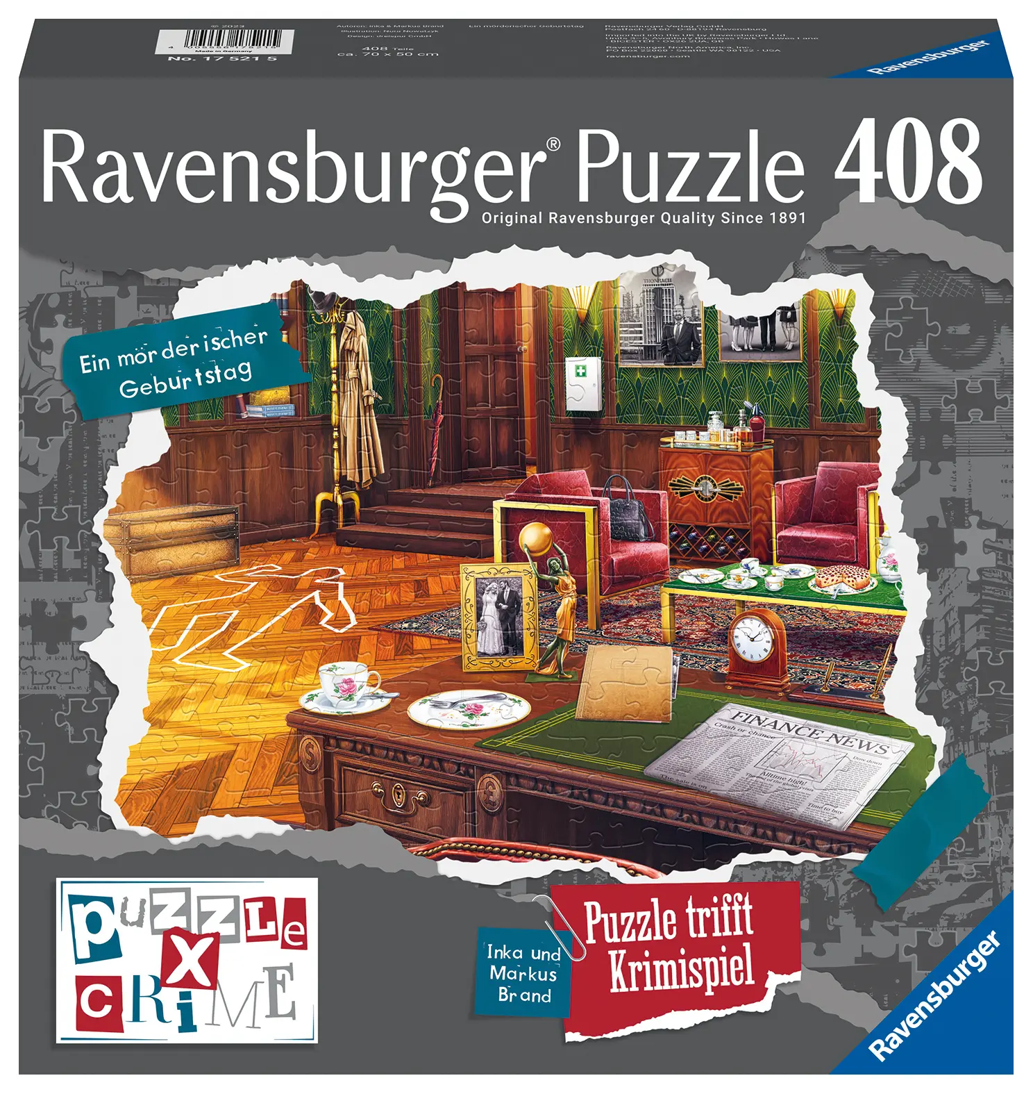 Ravensburger | Ein mörderischer Geburtstag | Puzzle X Crime