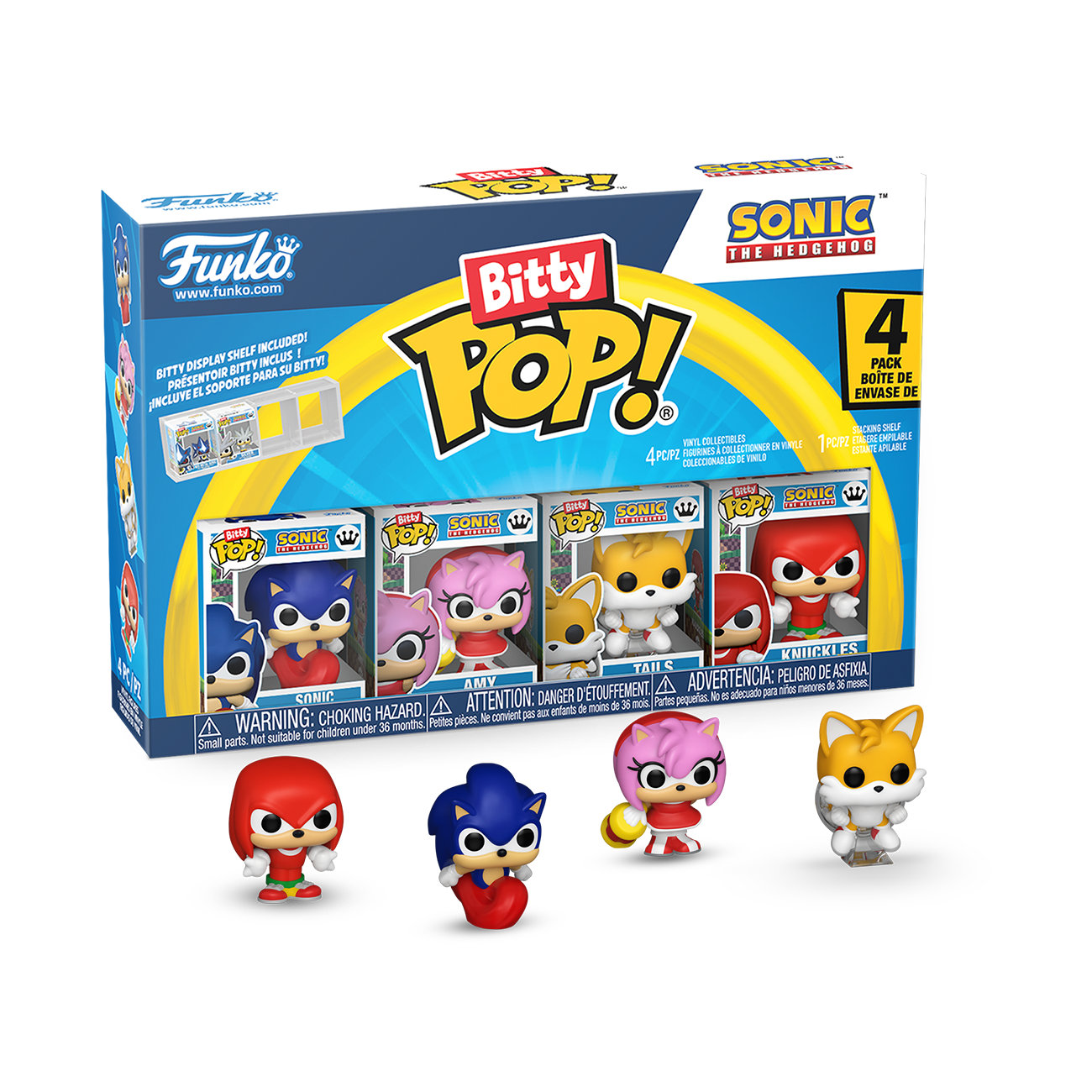 POP! Bitty 4 Pack | Series 2 | Sonic The Hedgehog