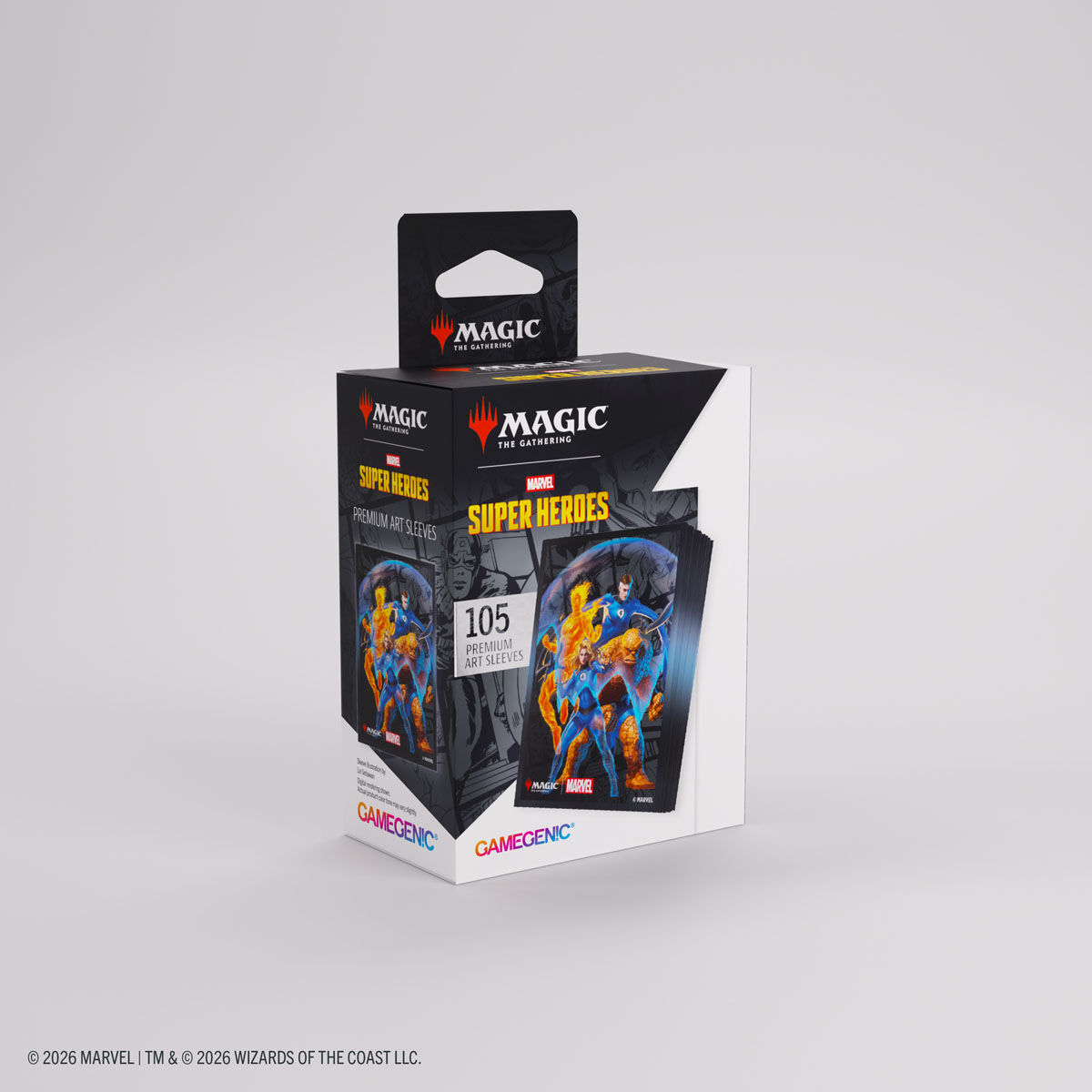 Gamegenic | Marvel Super Heroes - The Fantastic Four | Premium Art Sleeves
