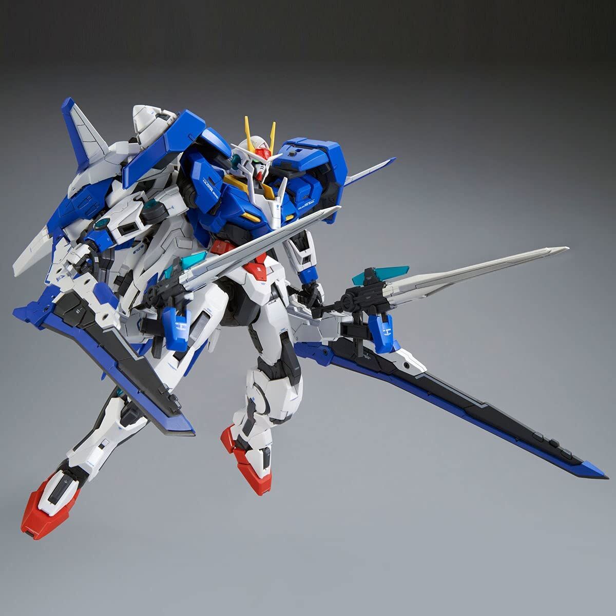 Bandai | MG GN-0000 + GNR-010/XN 00 XN Raiser | Mobile Suit Gundam 00V (1/100)