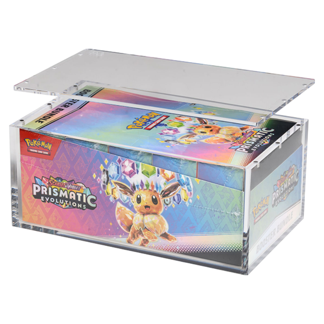 The Acrylic Box | Pokémon Booster Bundle Retail Display | Acryl Case