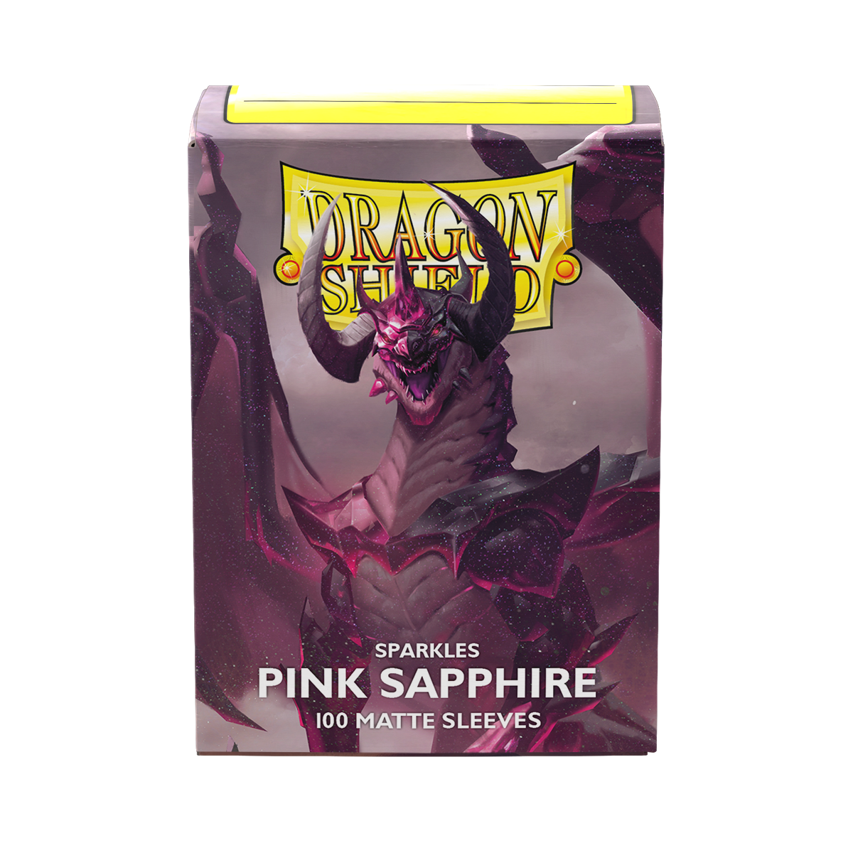 Dragon Shield | Pink Sapphire | Matte Sleeves Standard Size