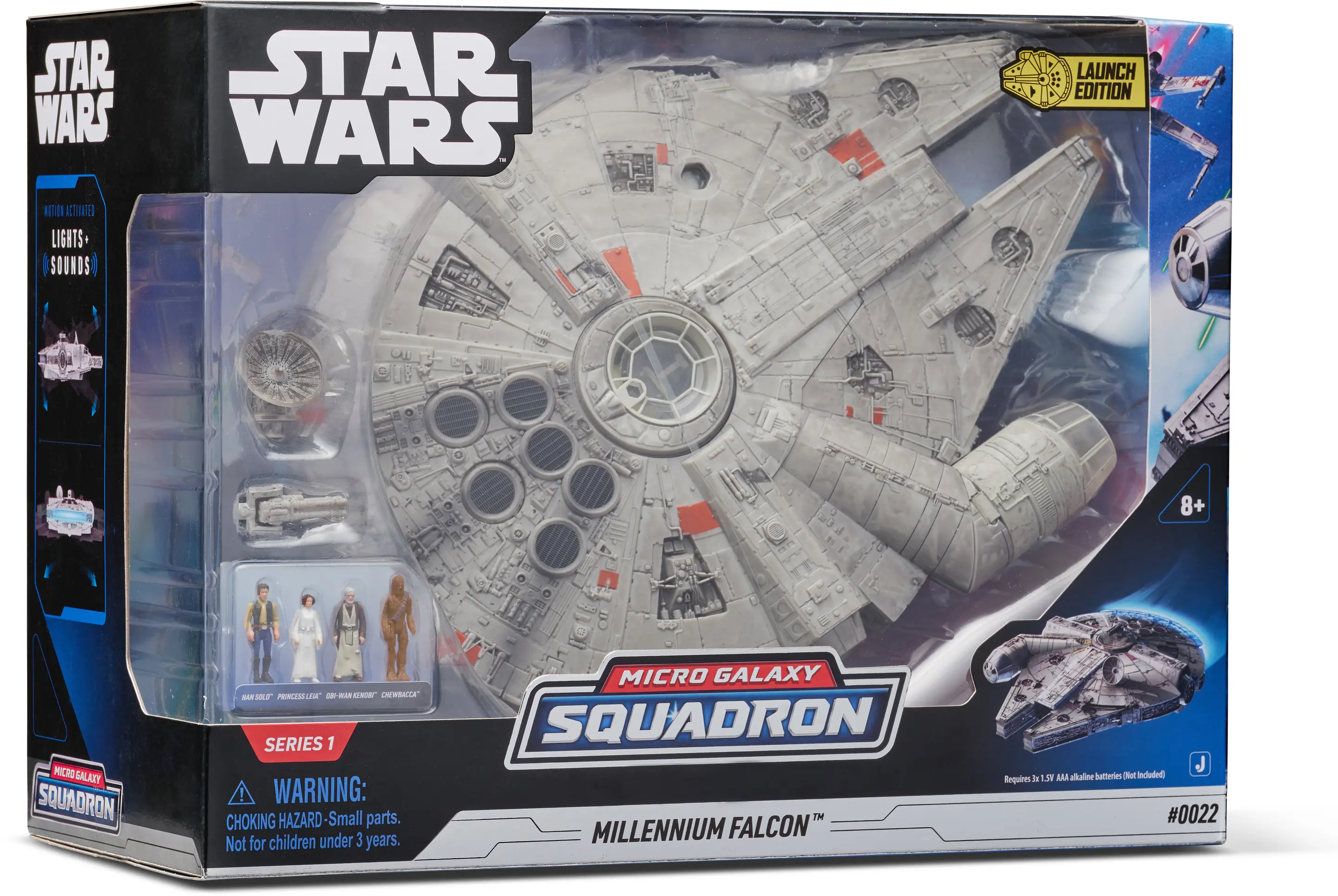Jazwares | Millenium Falcon Micro Galaxy Squadron (23cm) | Star Wars
