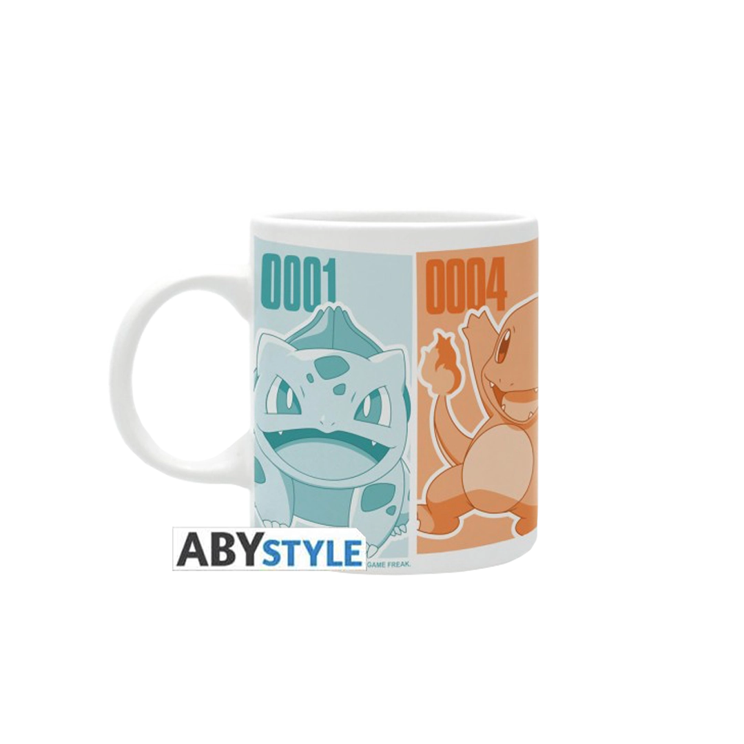 Abysse | Pokémon Mug (320ml) Stil: Pikachu & Kanto Starters