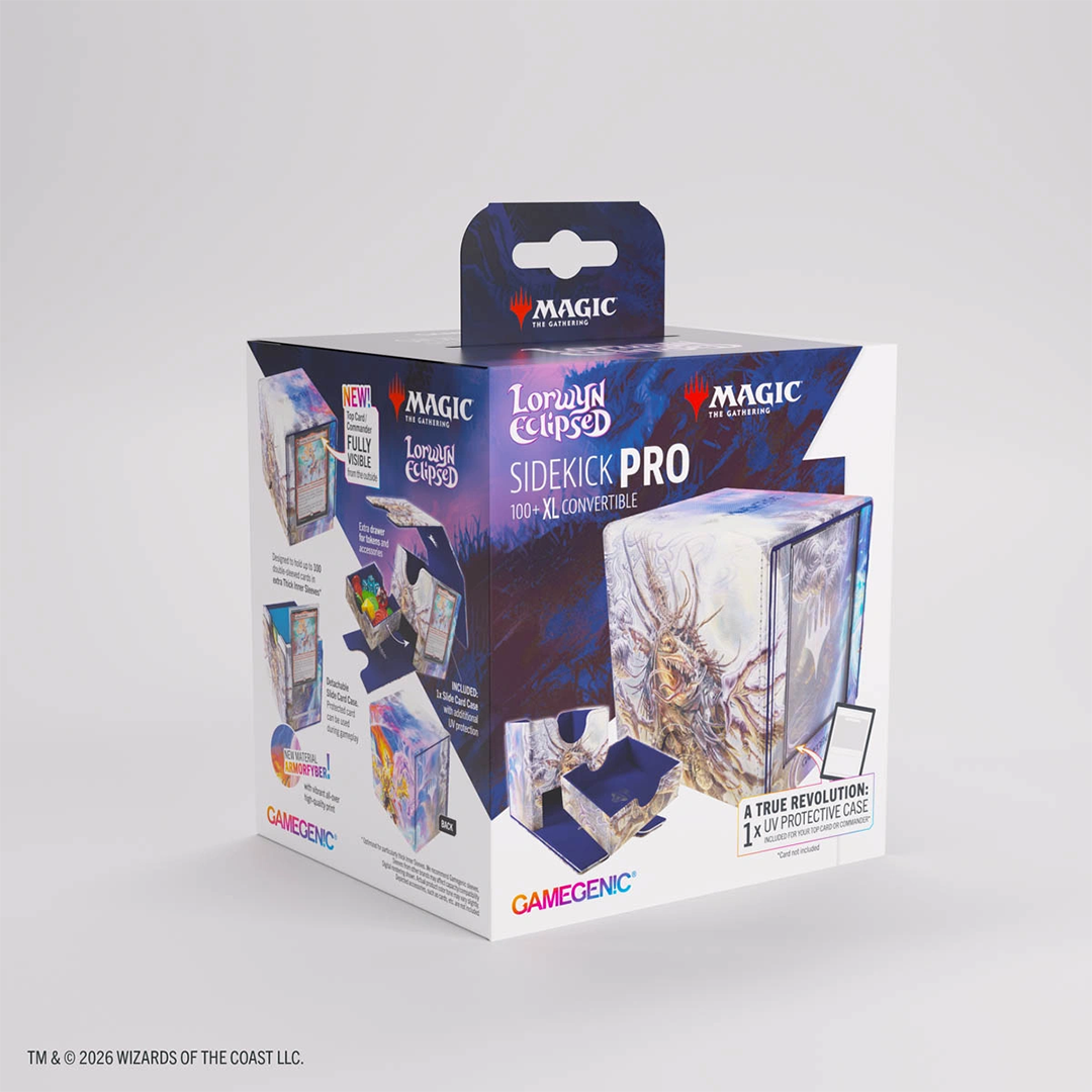 Gamegenic | MTG: Lorwyn Eclipsed - Ashling, the Limitless / Auntie, Ool Cursewretch | Sidekick Pro Convertible Deckbox 100+ XL