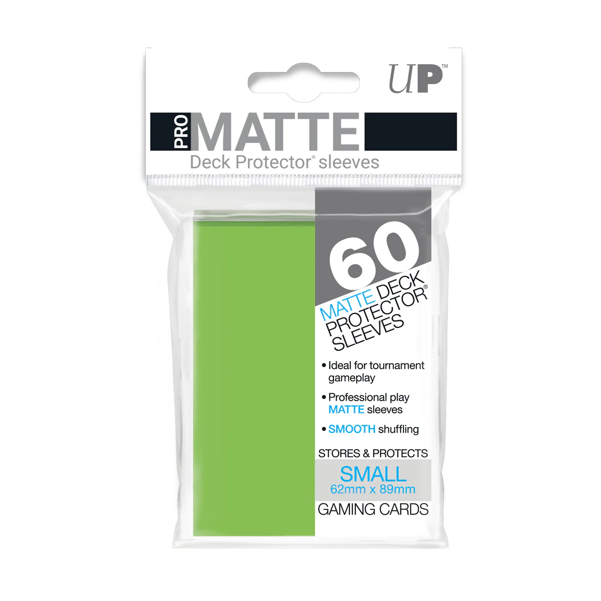 Ultra Pro - Pro-Matte Small Deck Protector Sleeves (60ct) Stil: Lime Green