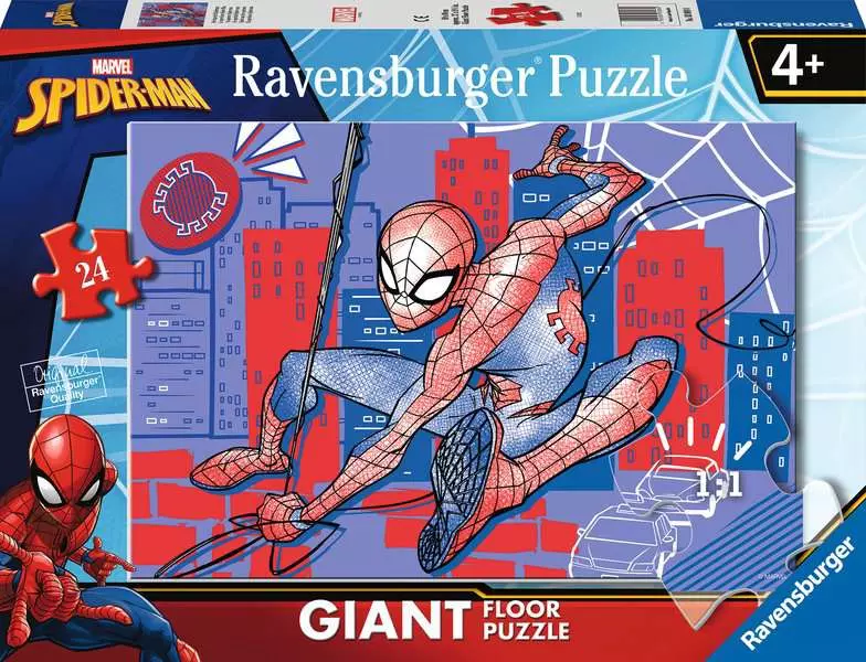 Ravensburger | Spiderman Der Superheld | 24 Teile Bodenpuzzle