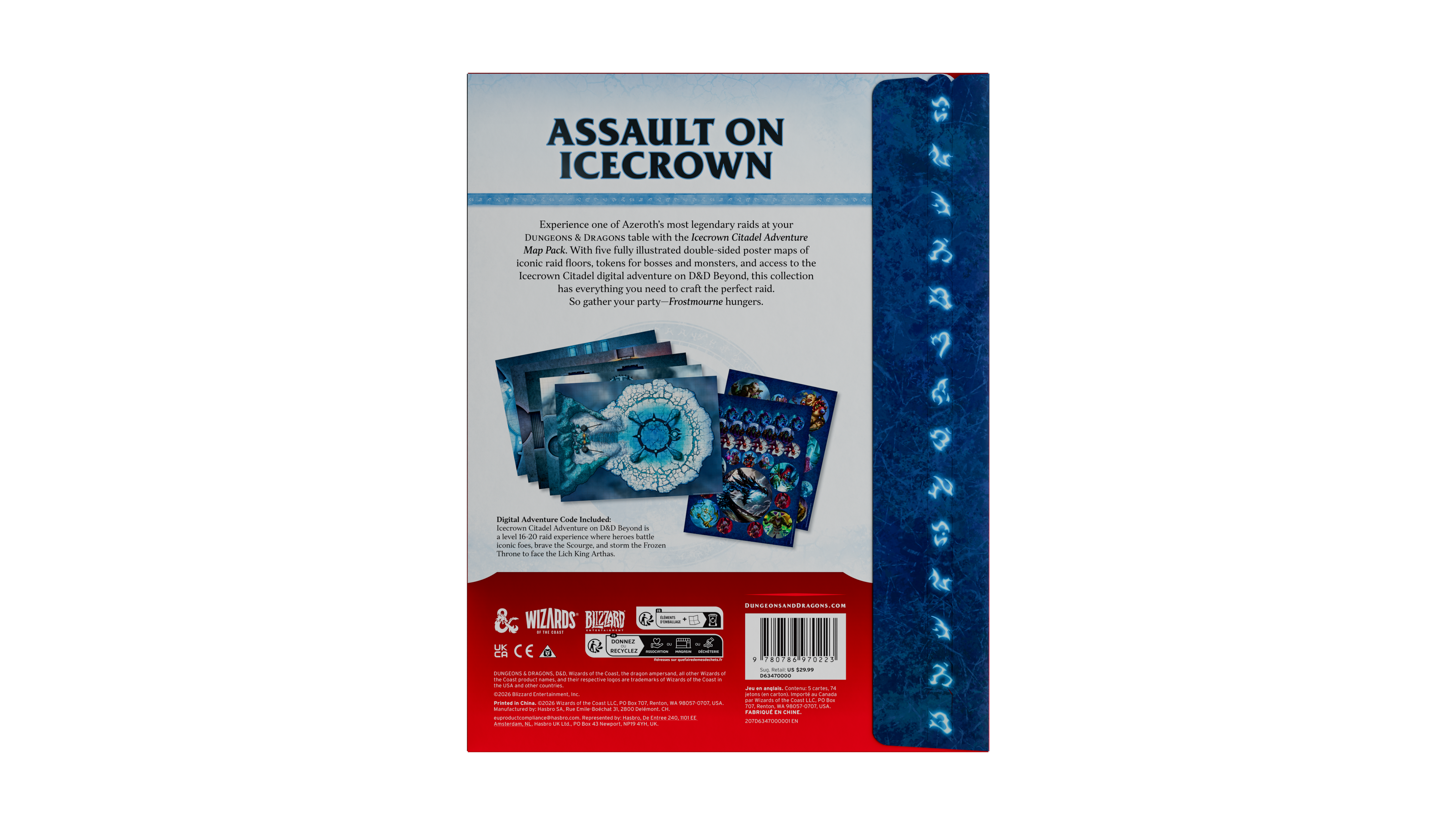 Dungeons & Dragons | World Of Warcraft: Icecrown Citadel | Map Pack (EN)