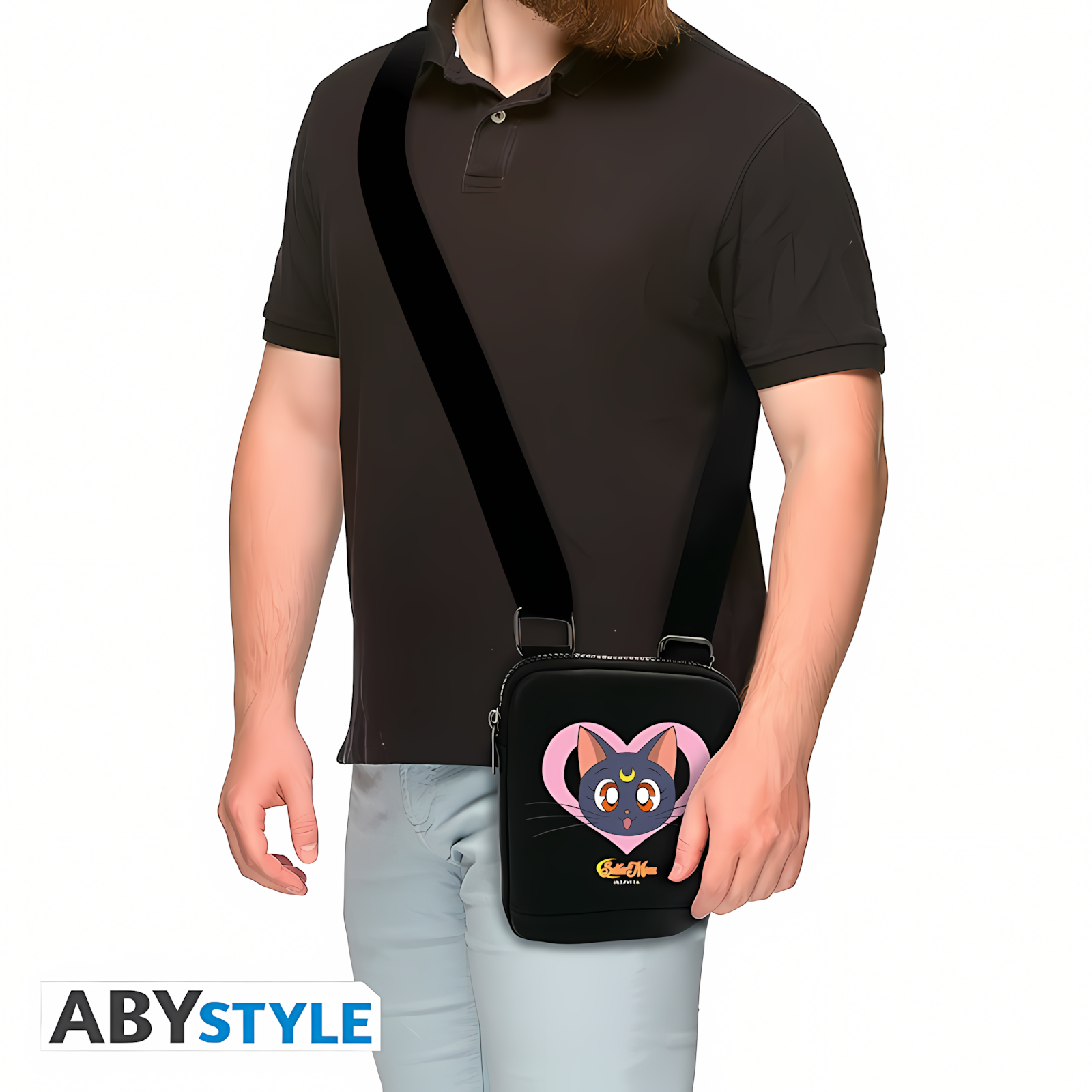 Abysse: Sailor Moon - Messenger Bag Vinyl (Small) - Luna