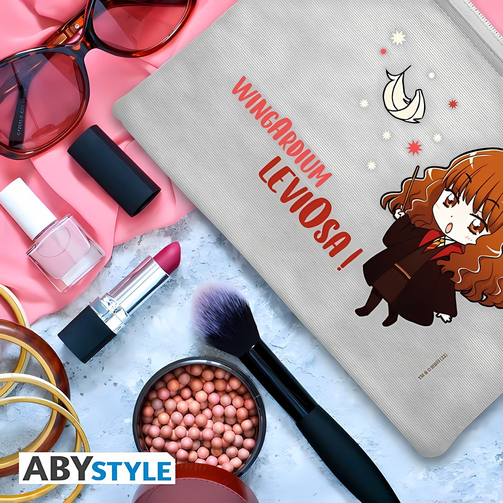 Abysse:  Harry Potter - Cosmetic Case (Grey) - Hermione