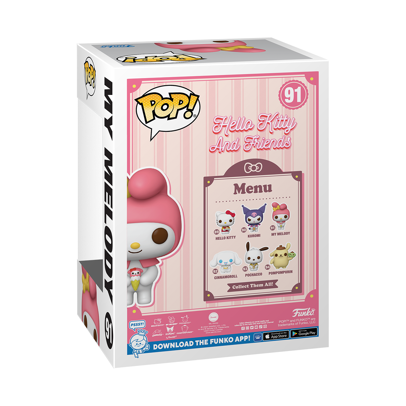 POP! Sanrio: My Melody - Hello Kitty