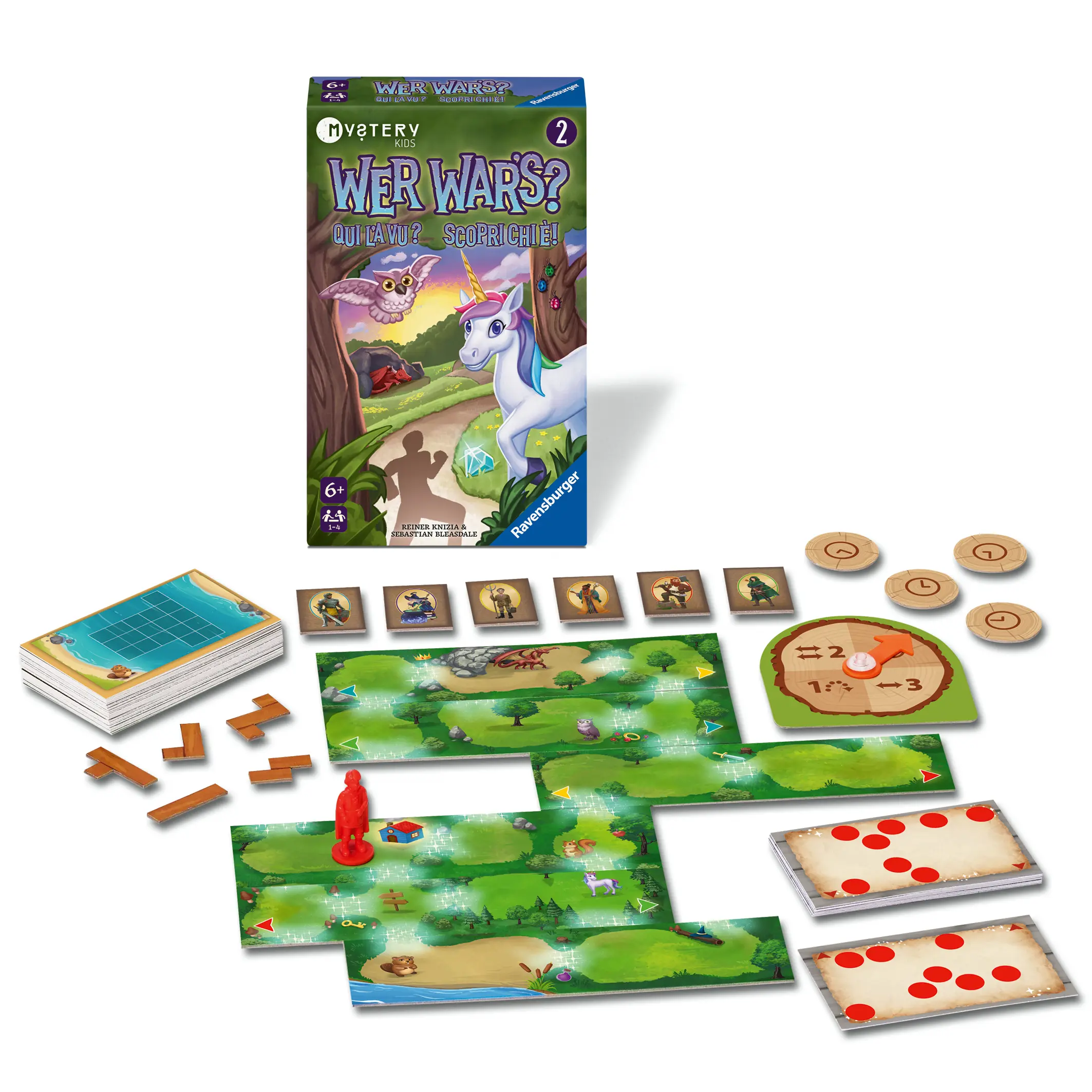 Ravensburger | Wer war's Mystery Kids 2 Im Zauberwald | Mystery