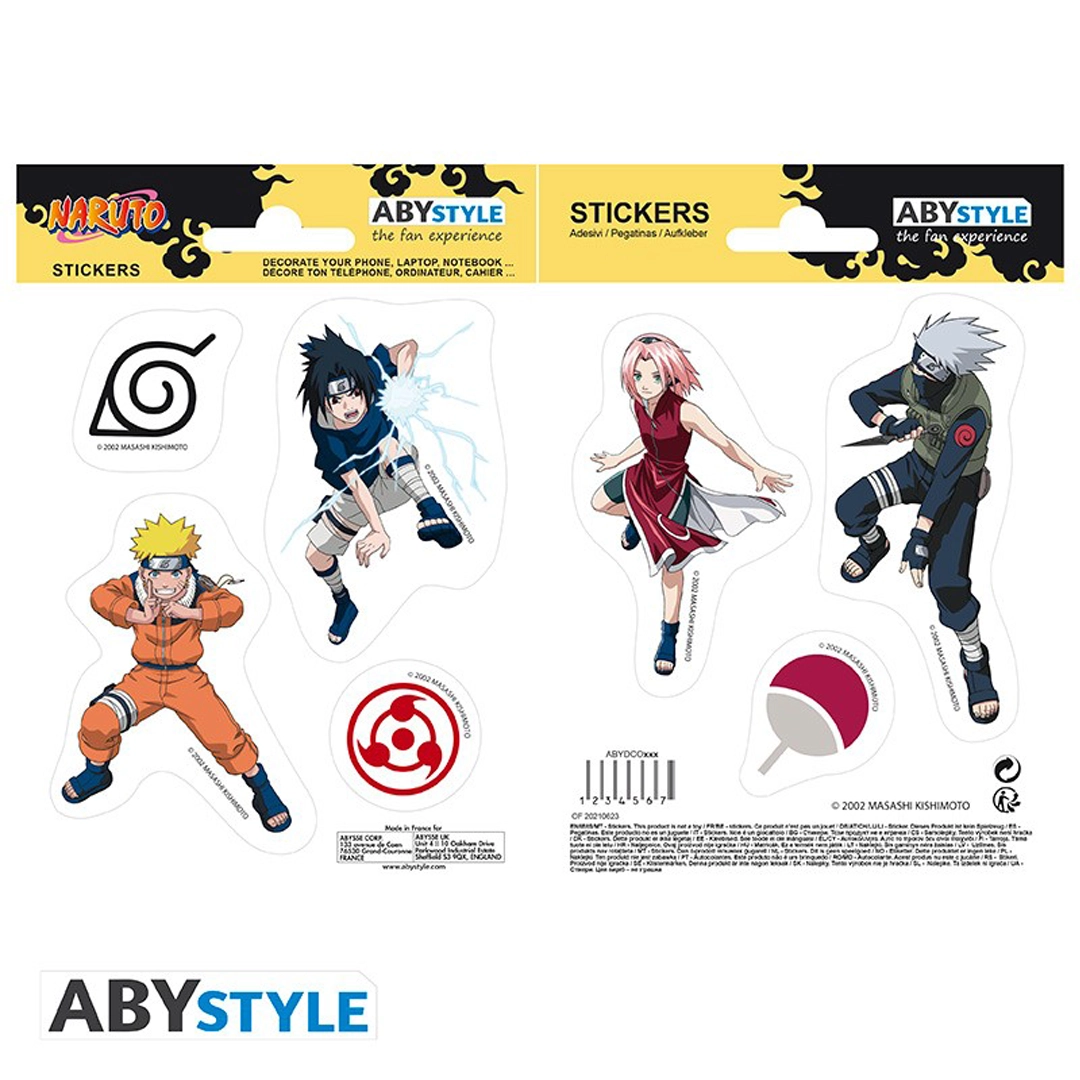 Abysse | Naruto - Sticker (16 x 11cm) - Team 7