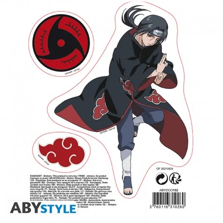 Abysse: Naruto Shippuden - Sticker (16 x 11cm) - Sasuke/Itachi