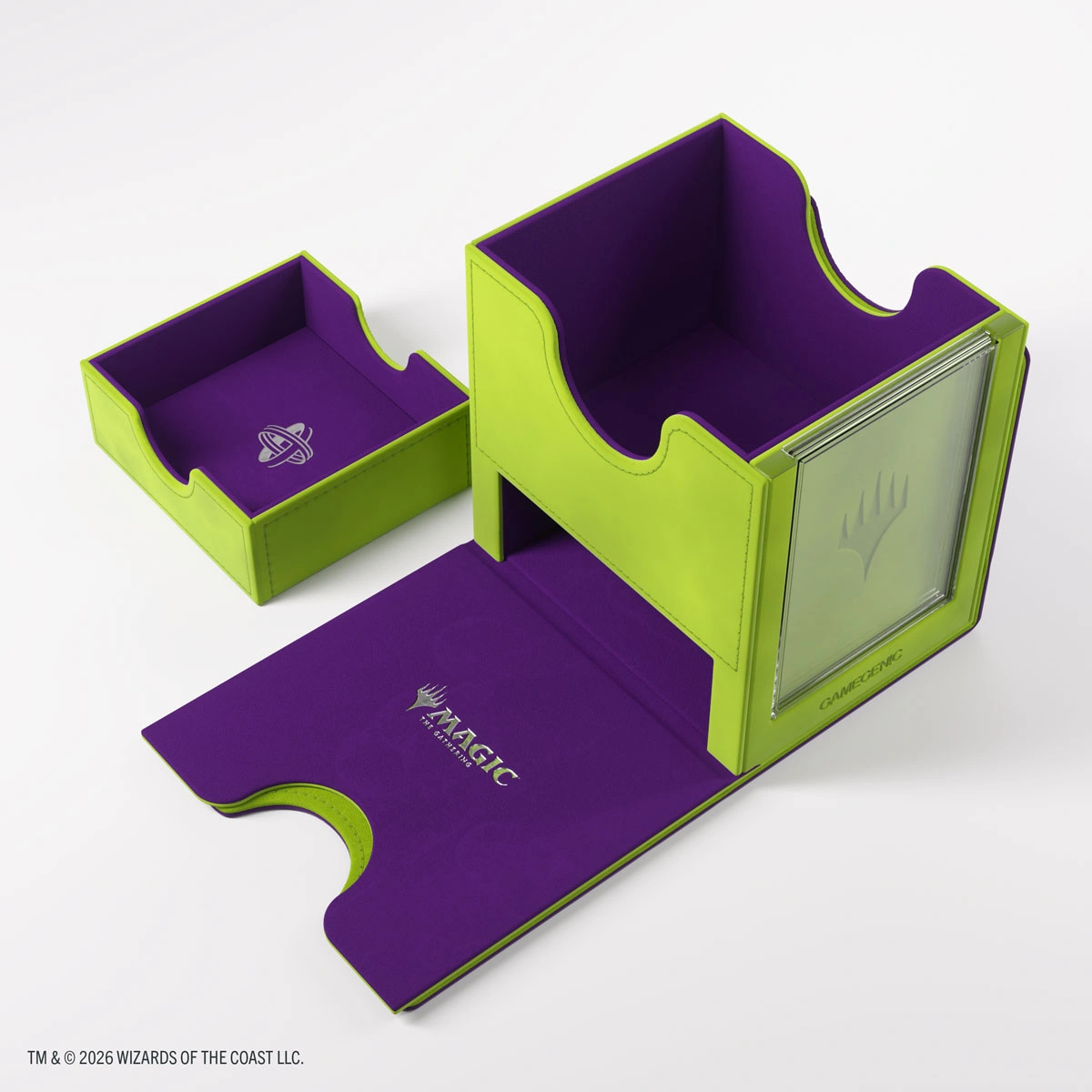 Gamegenic | Secrets of Strixhaven - Grün/Lila | Deckbox Sidekick Plus100+ XL