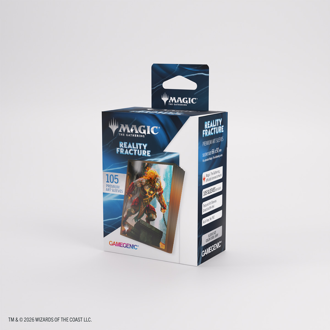 Gamegenic | MTG: Reality Fracture - Ajani, Path of Vengeance | Premium Art Sleeves (105 Stk.)