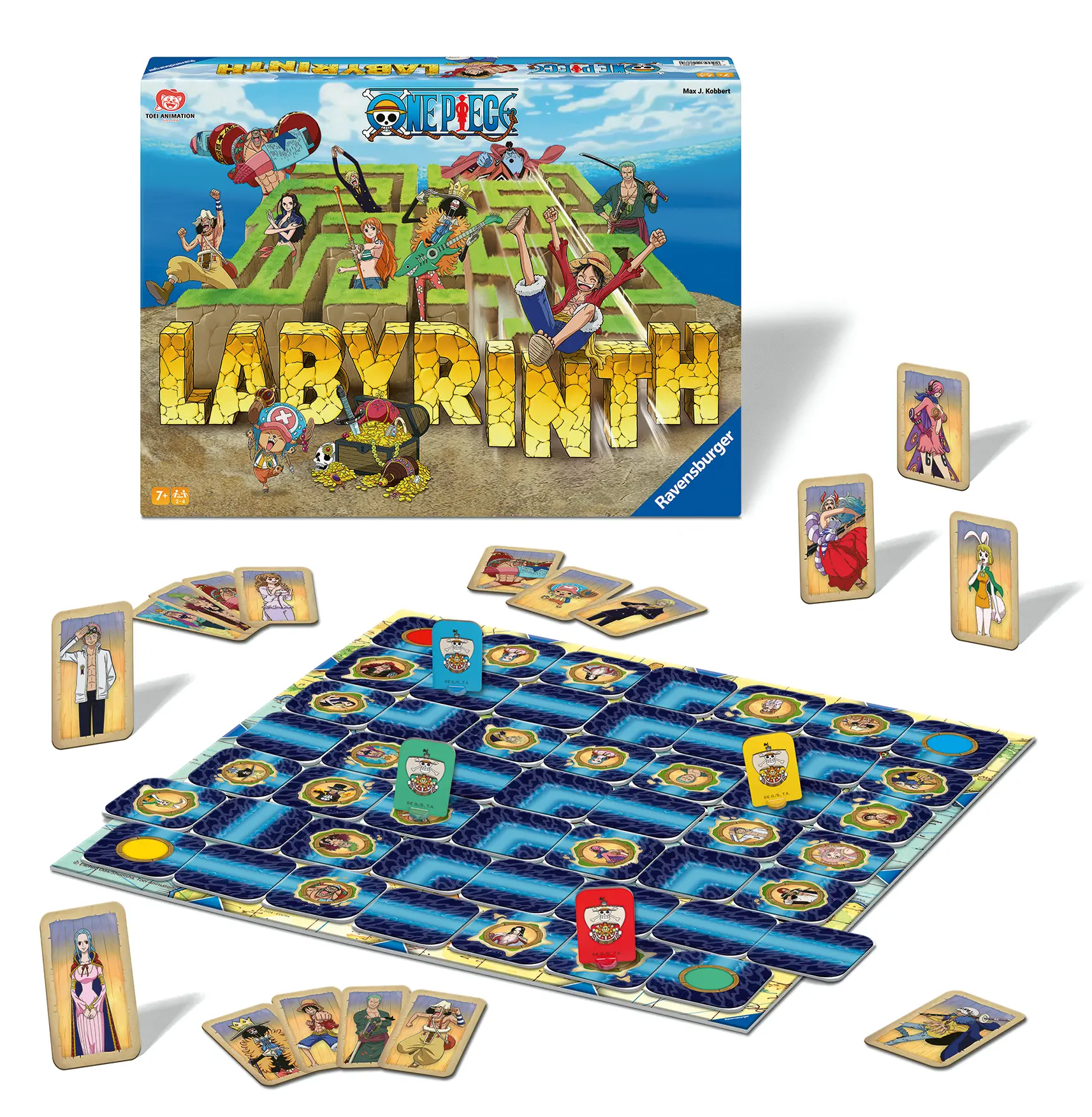 Ravensburger | One Piece Labyrinth | Gesellschaftsspiel