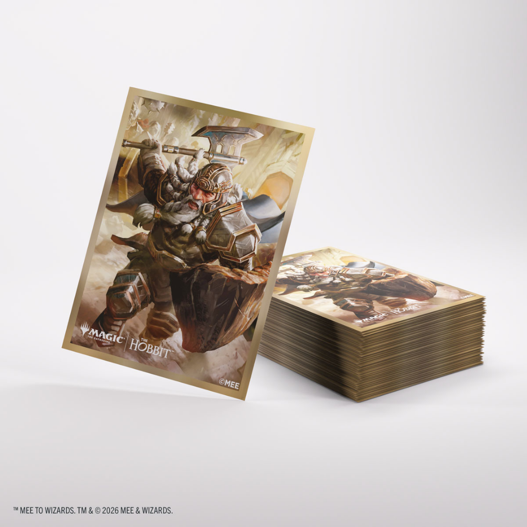 Gamegenic | MTG: The Hobbit - Thorin, Mountain-King | Premium Art Sleeves (105 Stk.)