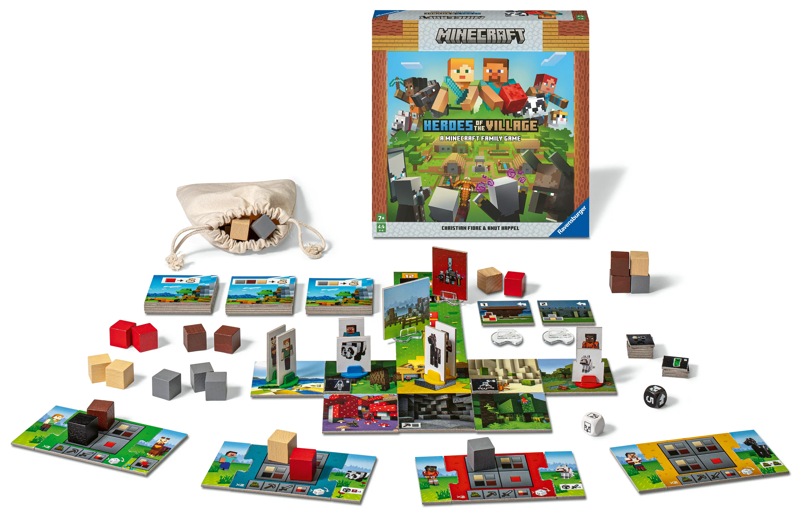 Ravensburger | Minecraft Heroes of the Village | Gesellschaftsspiele