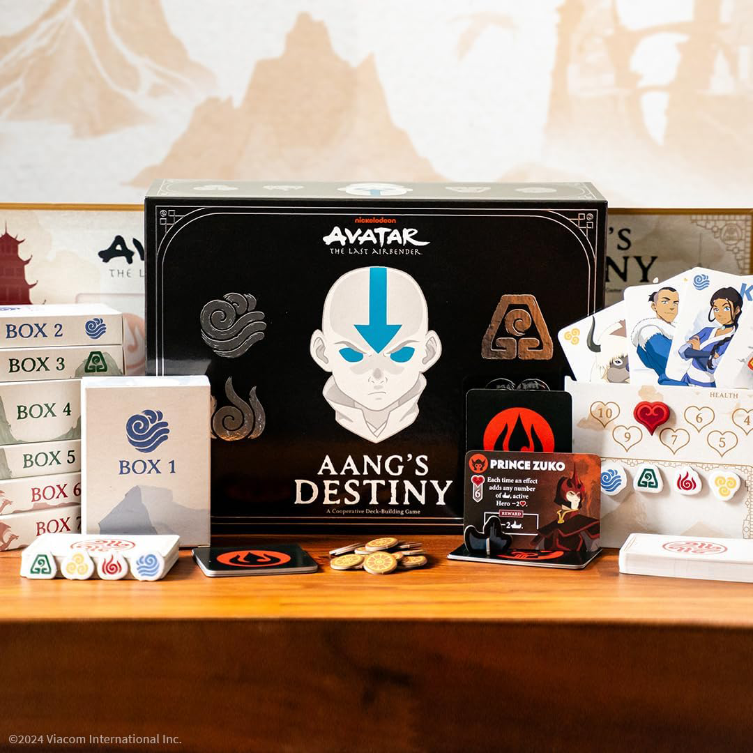 Usaopoly | Avatar Last Airbender - Aang's Destiny | Card Game