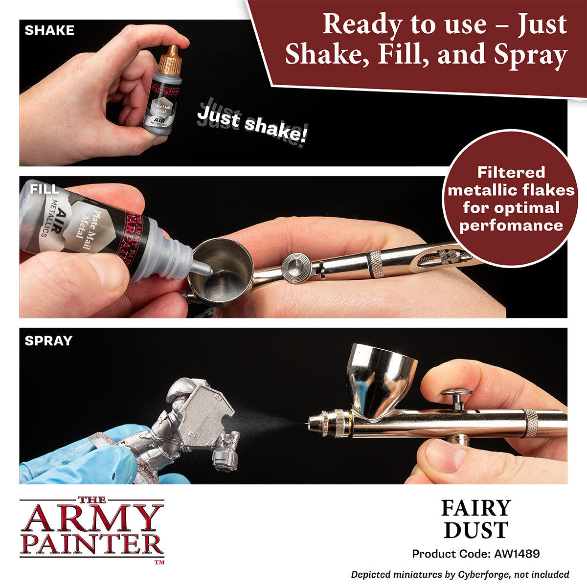 The Army Painter - Fairy Dust - Warpaints Air Metallics